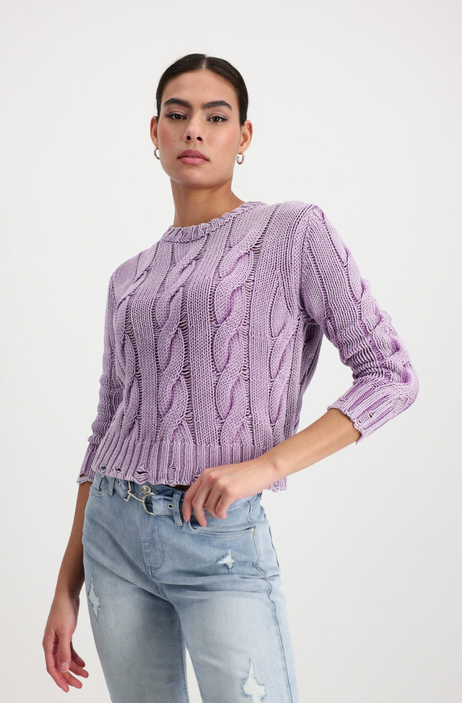 Monari Pullover, lavender rose