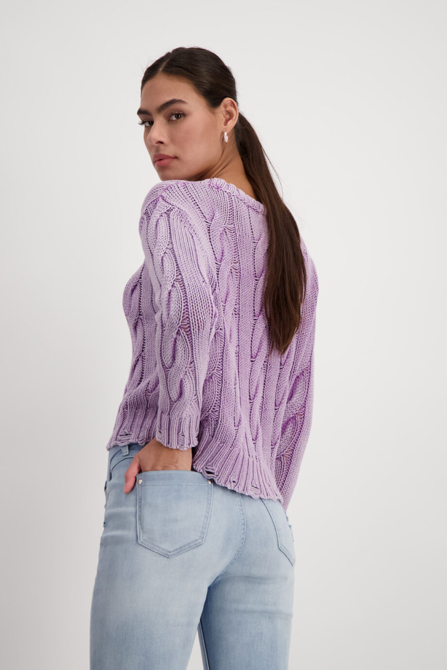 Monari Pullover, lavender rose