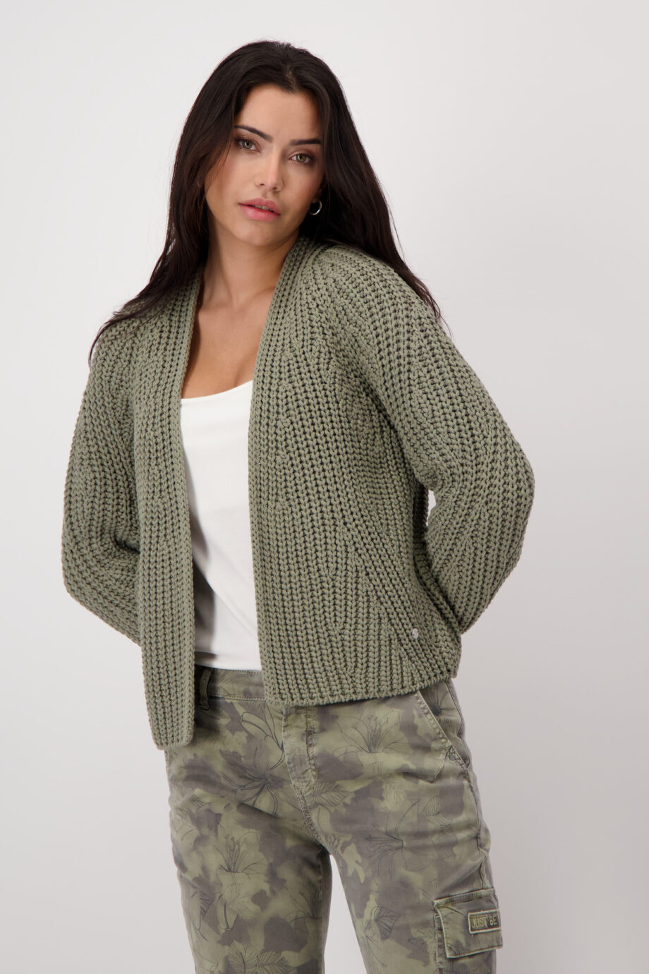 Monari Strickjacke, sage