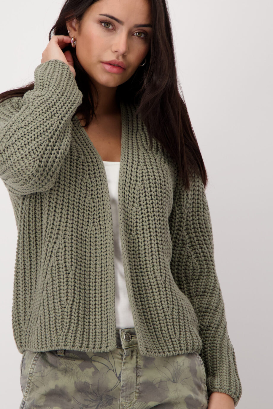 Monari Strickjacke, sage