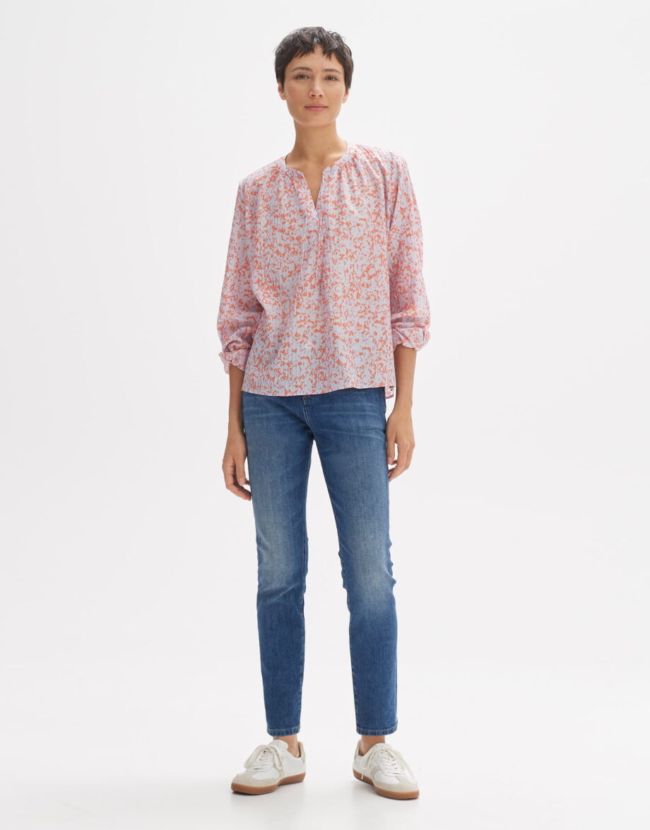 OPUS Bluse FAISY DAYLIGHT Loose aus Viskose Mix