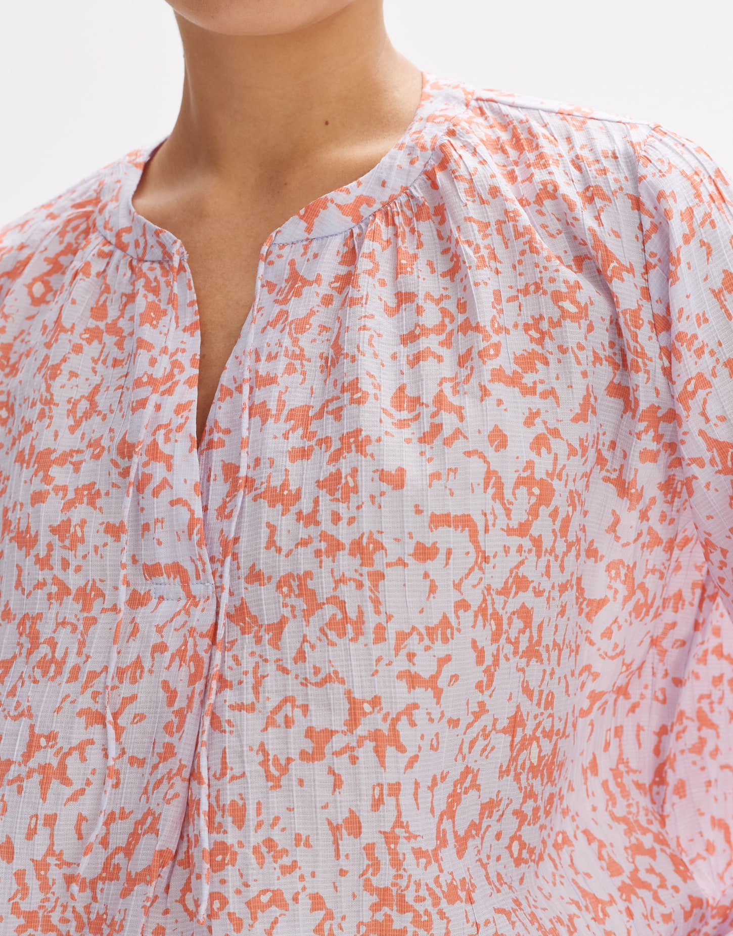 OPUS Bluse FAISY DAYLIGHT Loose aus Viskose Mix