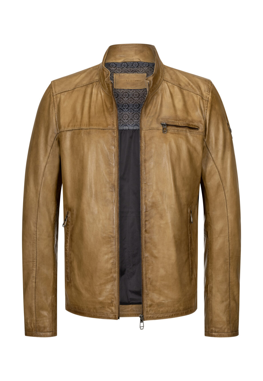 MILESTONE Lederjacke aus softem Lammnappa  MSMarco