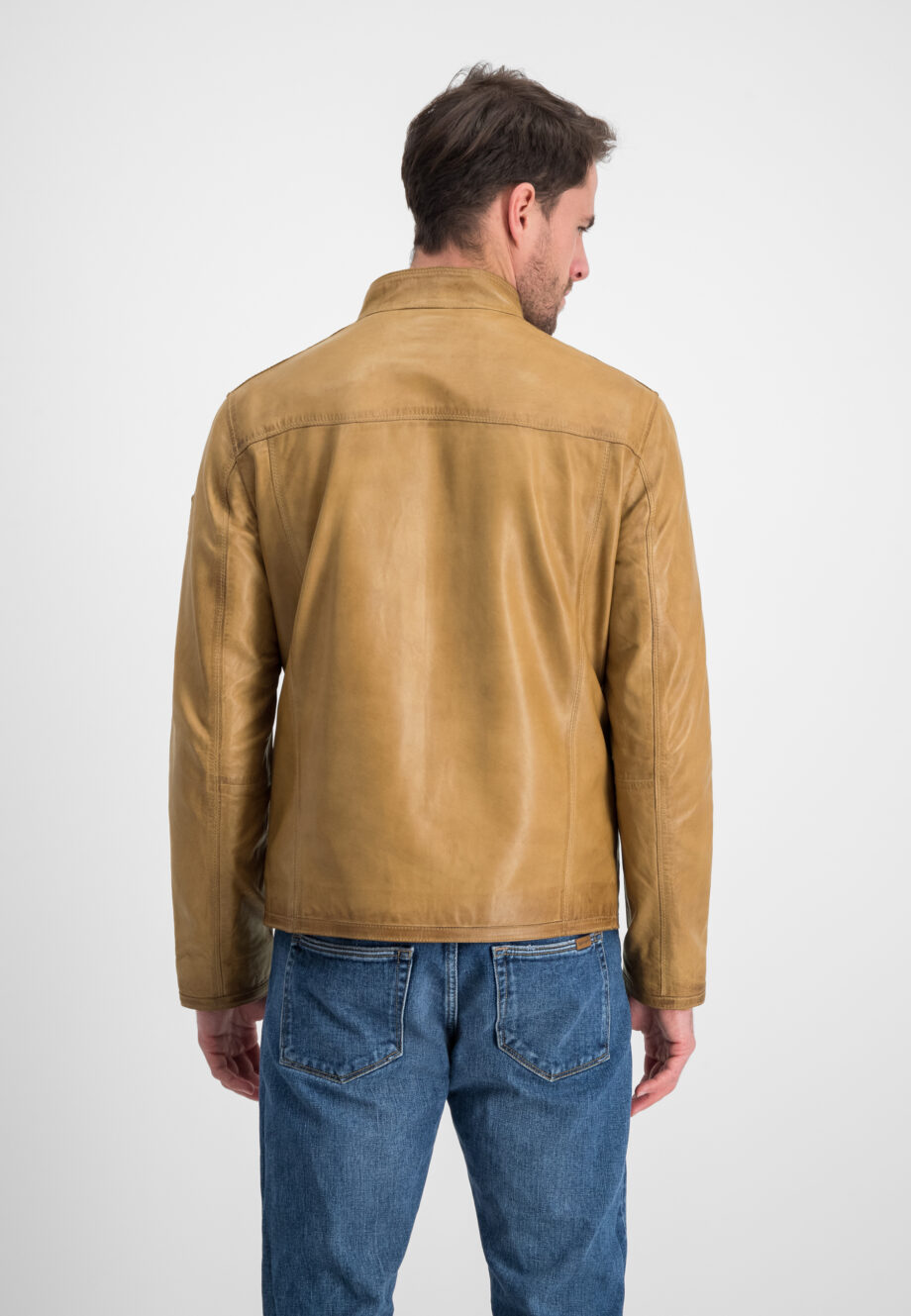 MILESTONE Lederjacke aus softem Lammnappa  MSMarco