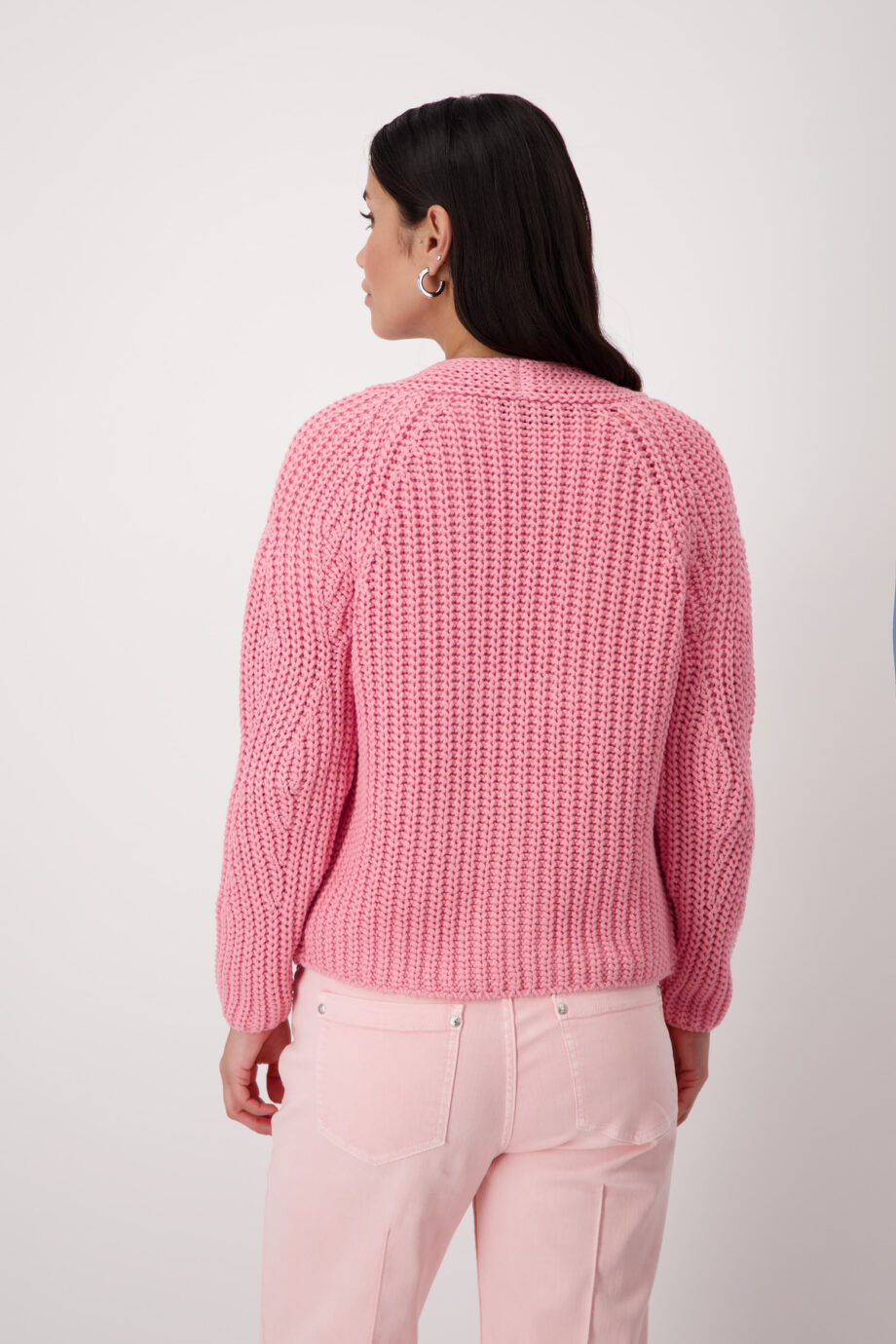 Monari Strickjacke, pink smoothie