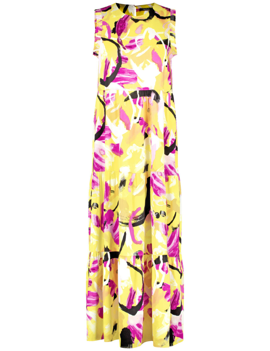 TAIFUN
        
          Ärmelloses Maxikleid mit Flower-Print