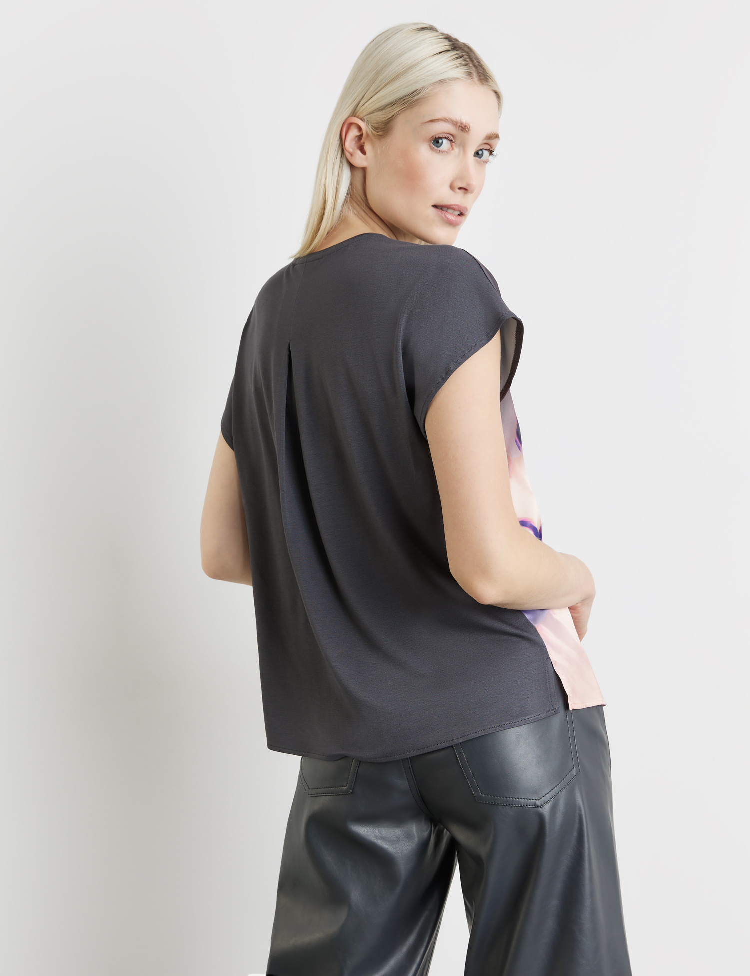 TAIFUN
Blusenshirt mit V-Ausschnitt