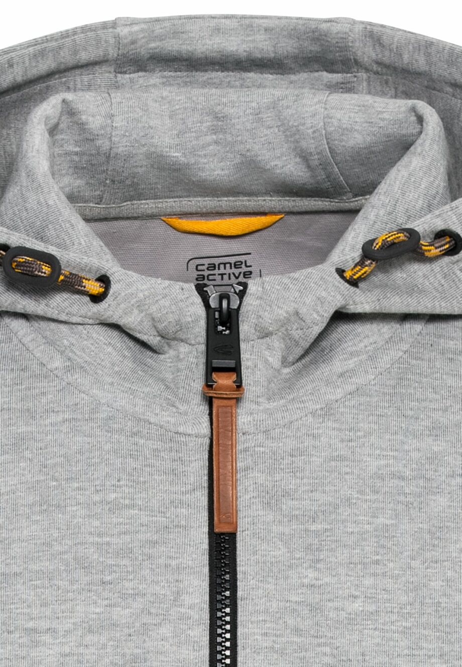 Camel active Performance Sweatjacke  mit Kapuze