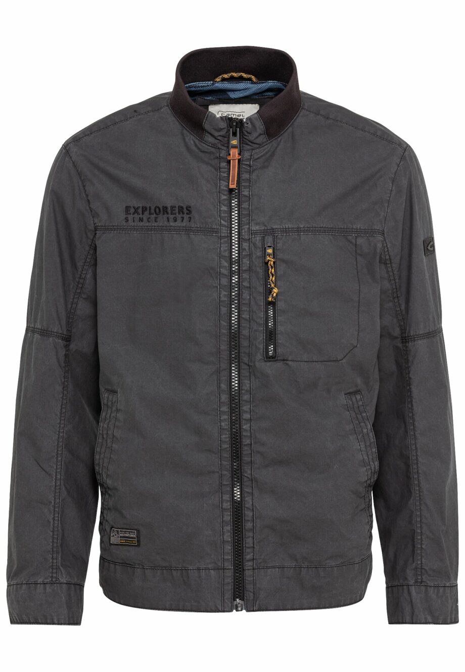 Camel active Leichter Blouson aus Baumwolle im Washed Look