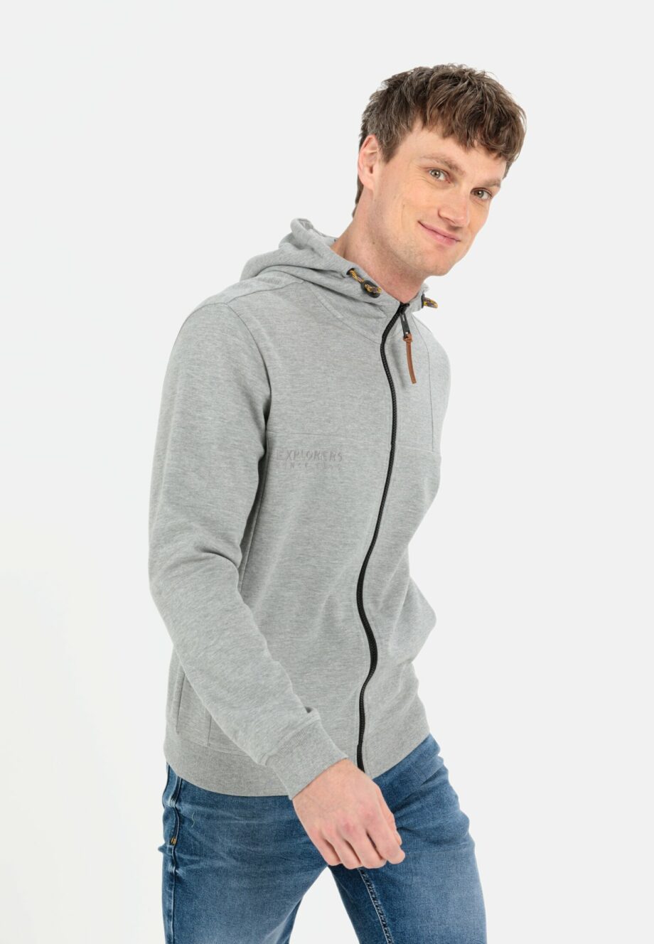 Camel active Performance Sweatjacke  mit Kapuze