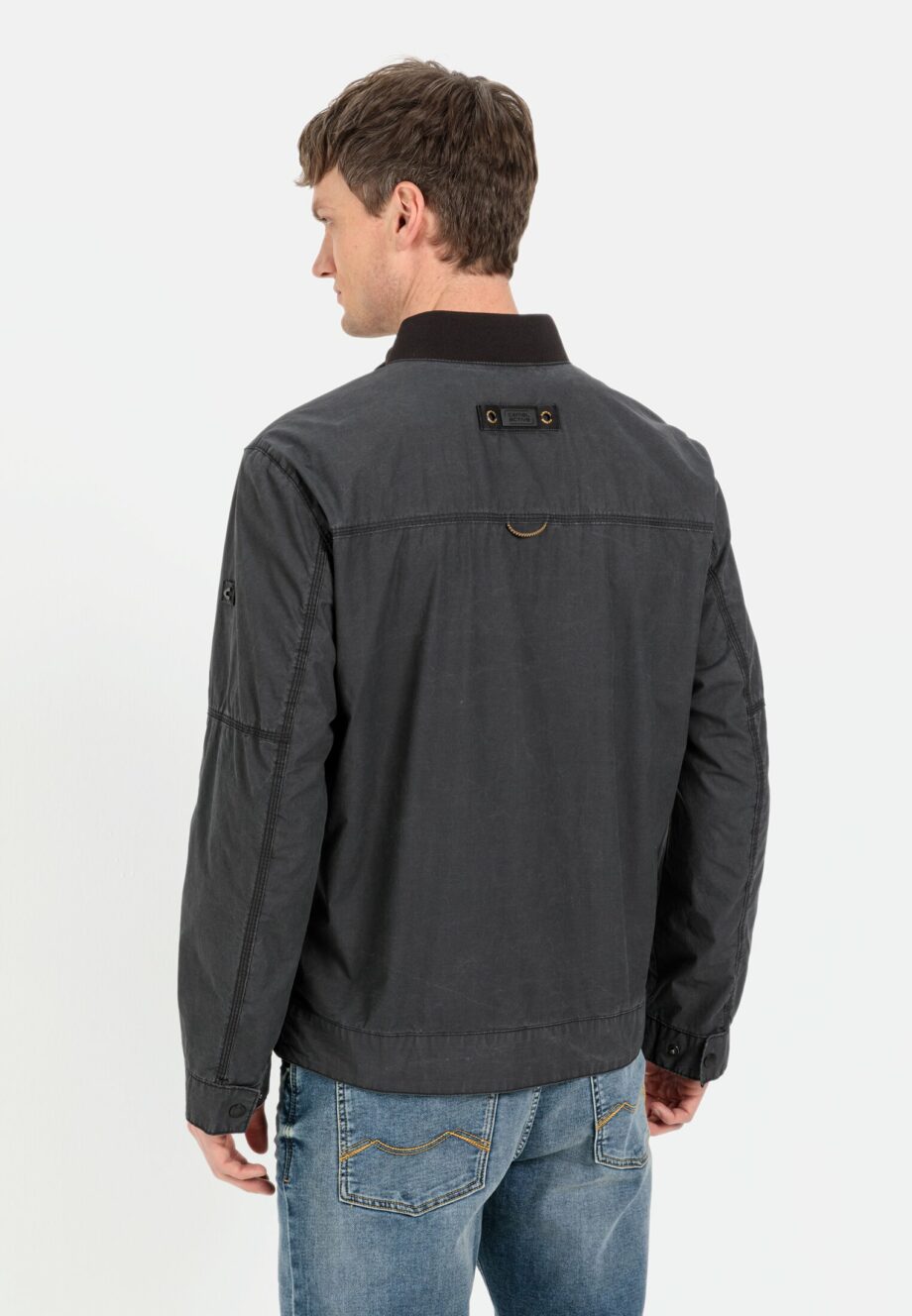 Camel active Leichter Blouson aus Baumwolle im Washed Look