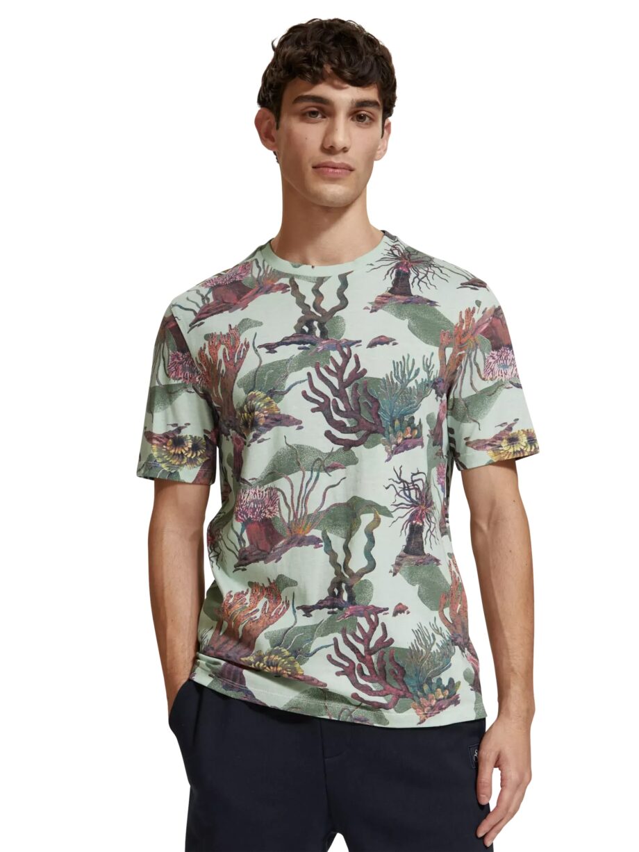 Scotch & Soda T-Shirt mit Allover-Print