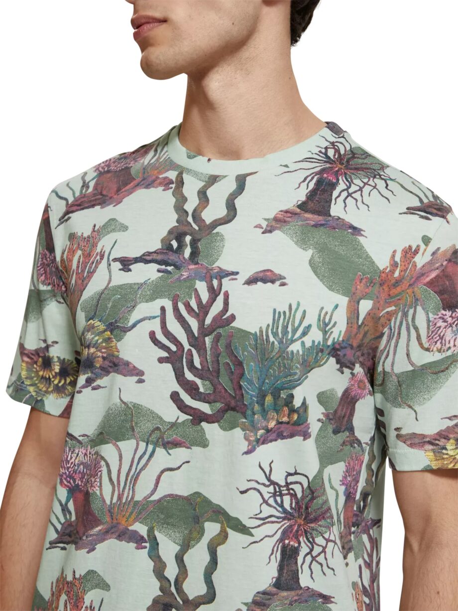 Scotch & Soda T-Shirt mit Allover-Print