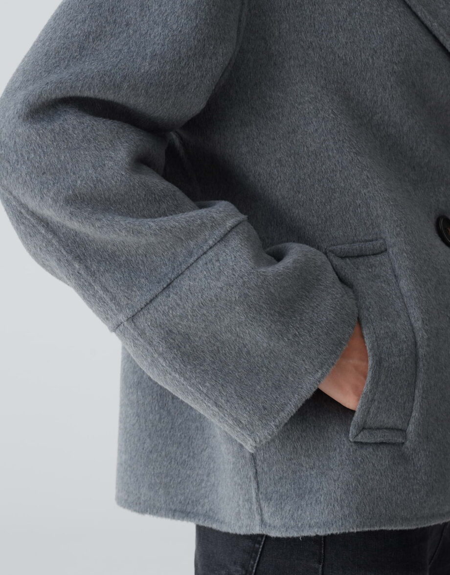 OPUS Cabanjacke HILNA Oversize aus weichem Woll-Mix