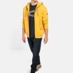 Camel active Sweatjacke aus einem Organic Cotton mix