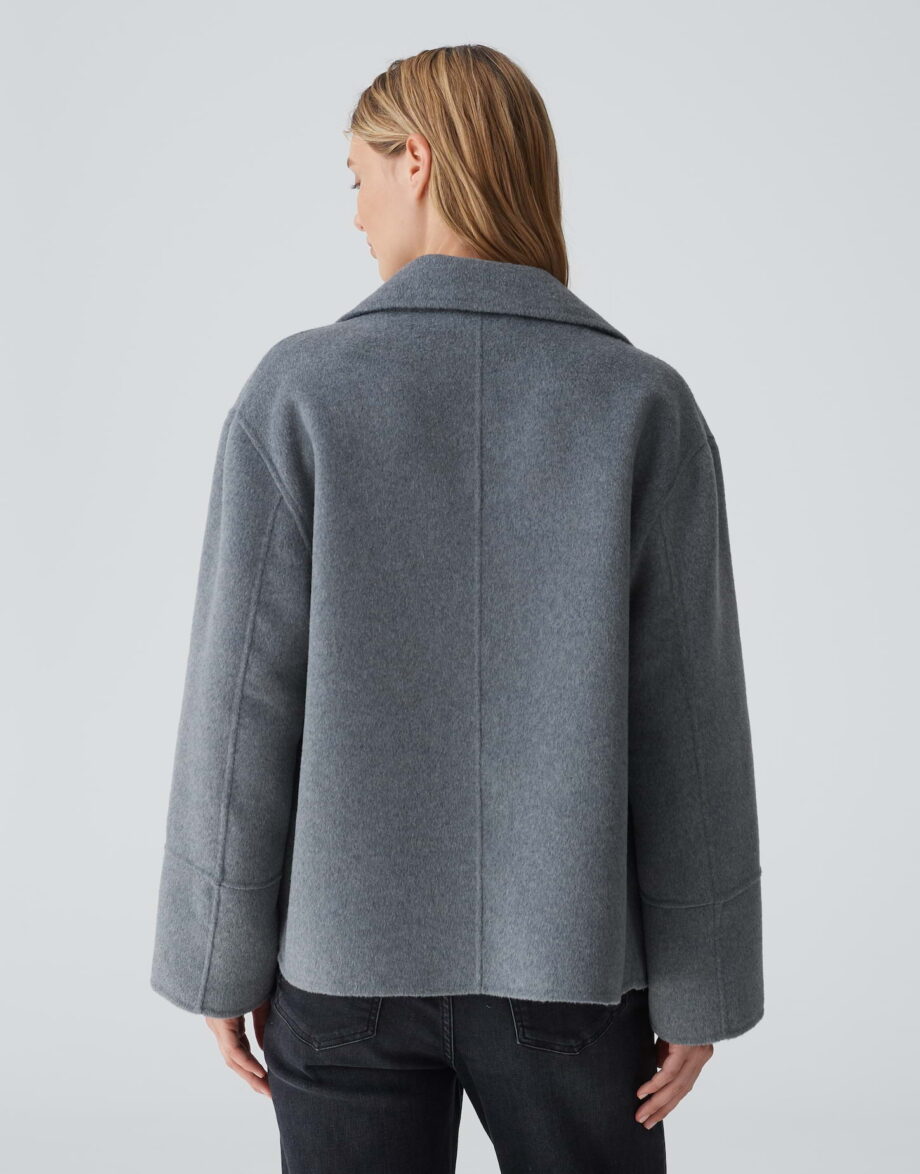OPUS Cabanjacke HILNA Oversize aus weichem Woll-Mix