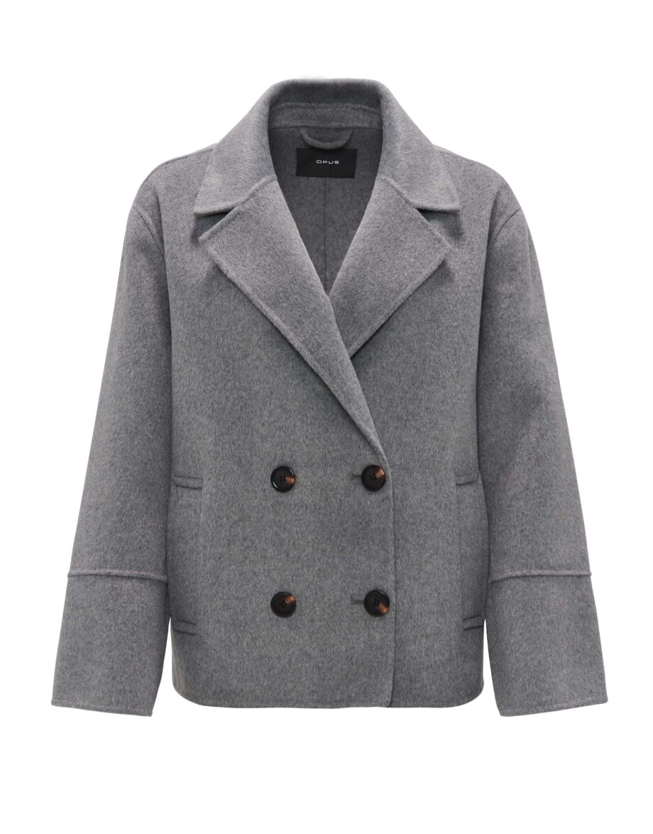 OPUS Cabanjacke HILNA Oversize aus weichem Woll-Mix