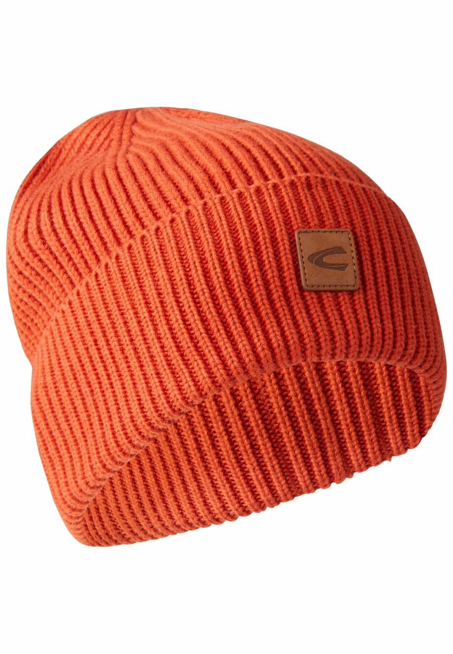 Camel active Beanie aus einem Baumwoll-Kaschmir-Mix