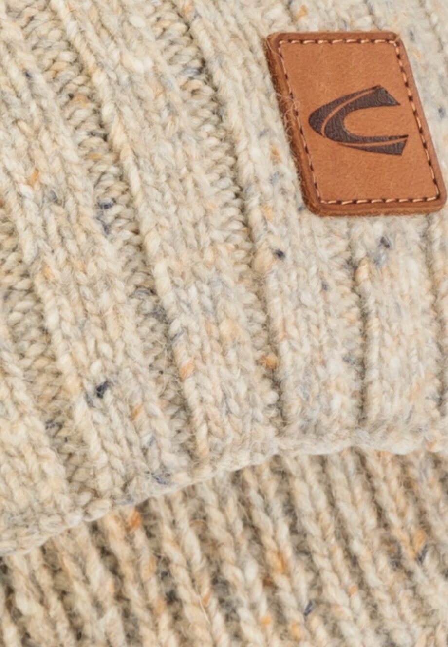 Camel active Beanie mit hochwertiger Merino- und Alpakawolle