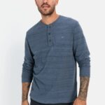 Camel active Henley Langarmshirt mit Cooling Effekt