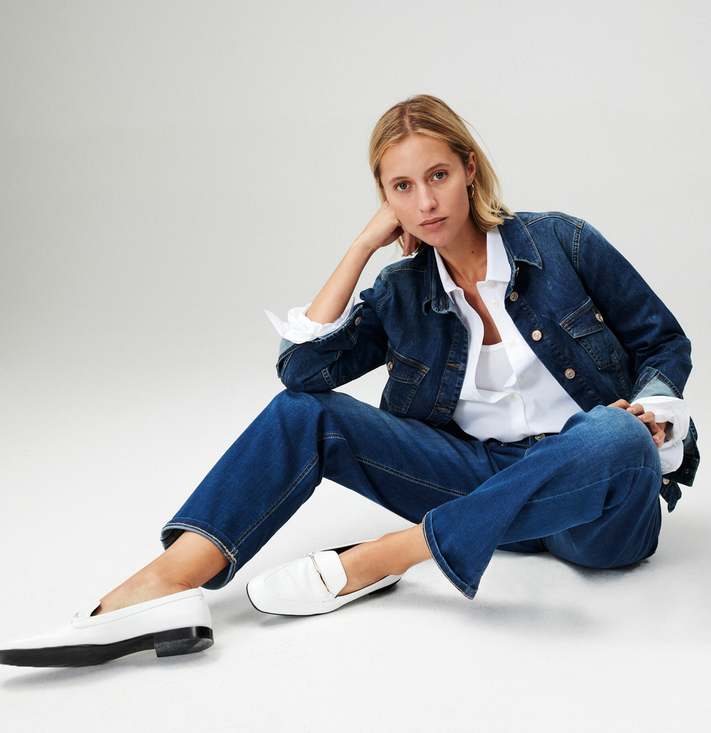 MAC JEANS - STRAIGHT, Light authentic denim