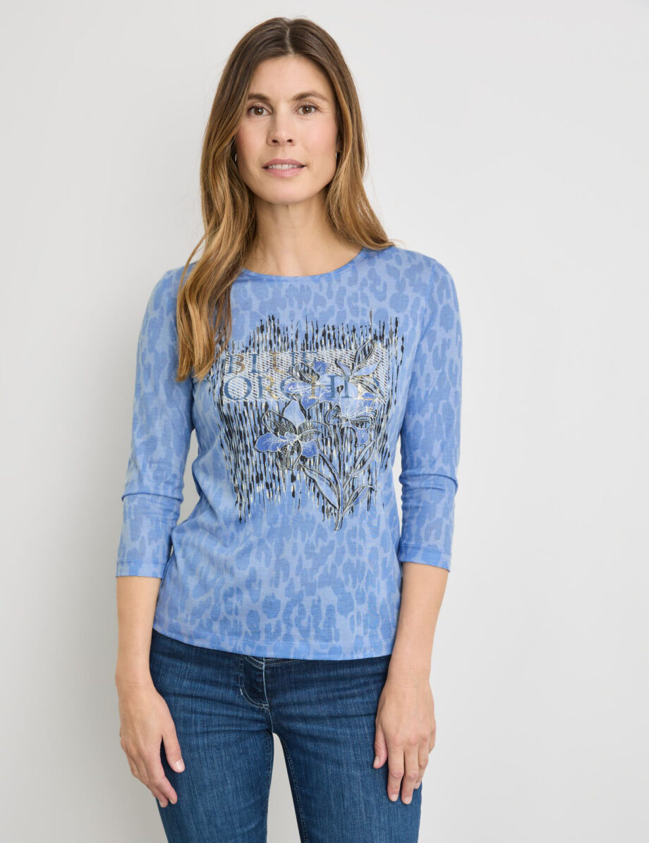 GERRY WEBER
        
          3/4 Arm Shirt in Ausbrenner-Qualität