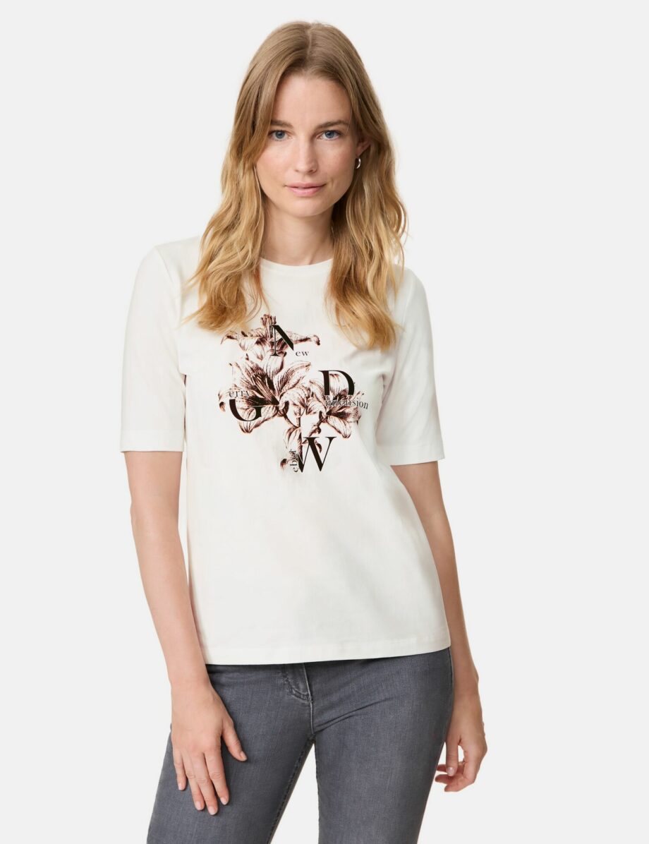 GERRY WEBER
        
          Nachhaltiges Halbarmshirt mit Frontprint