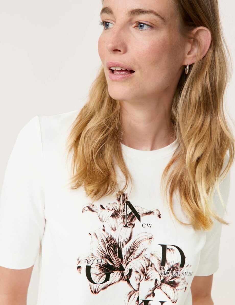 GERRY WEBER
        
          Nachhaltiges Halbarmshirt mit Frontprint