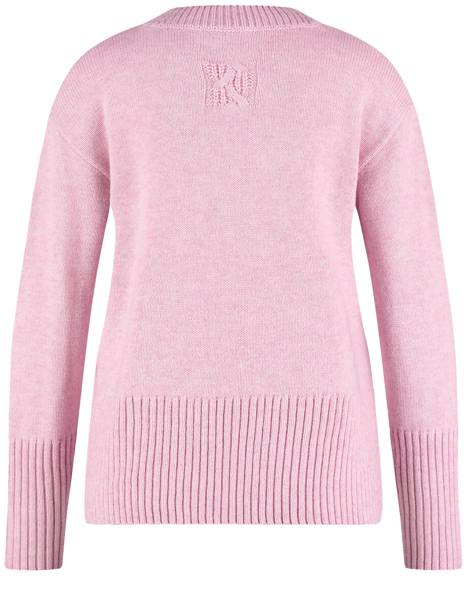 GERRY WEBER
        
          Kuscheliger Strickpullover mit Saumschlitz