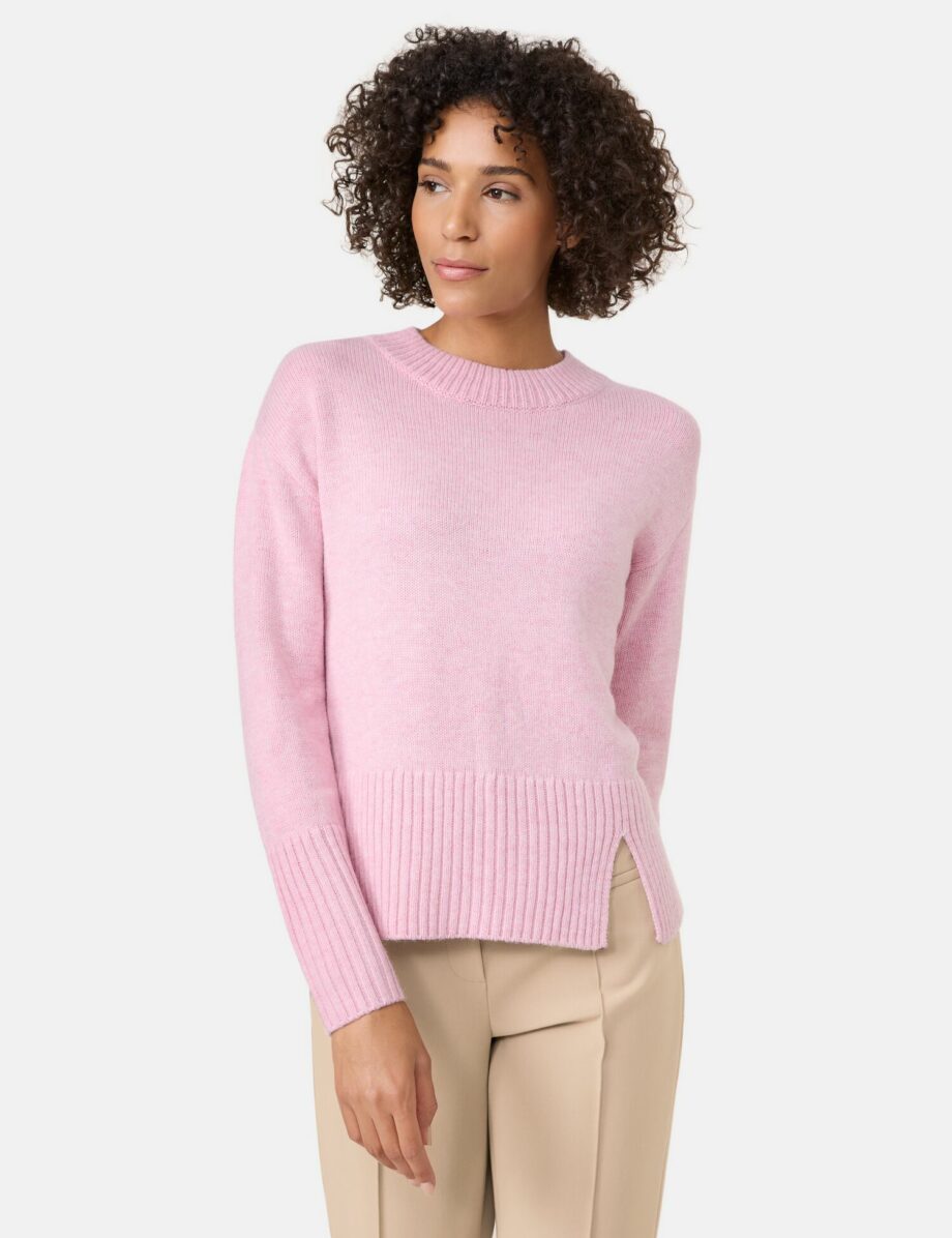 GERRY WEBER
        
          Kuscheliger Strickpullover mit Saumschlitz