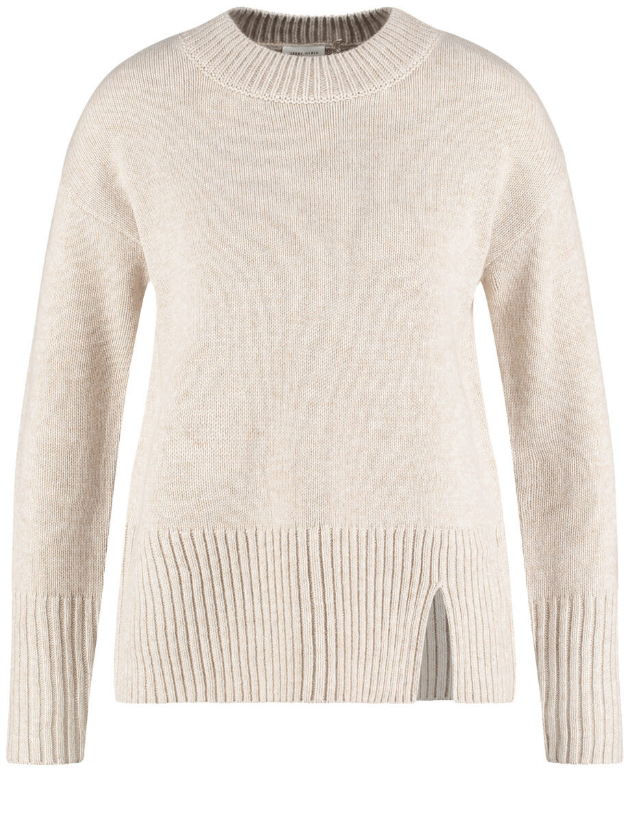GERRY WEBER
        
          Kuscheliger Strickpullover mit Saumschlitz