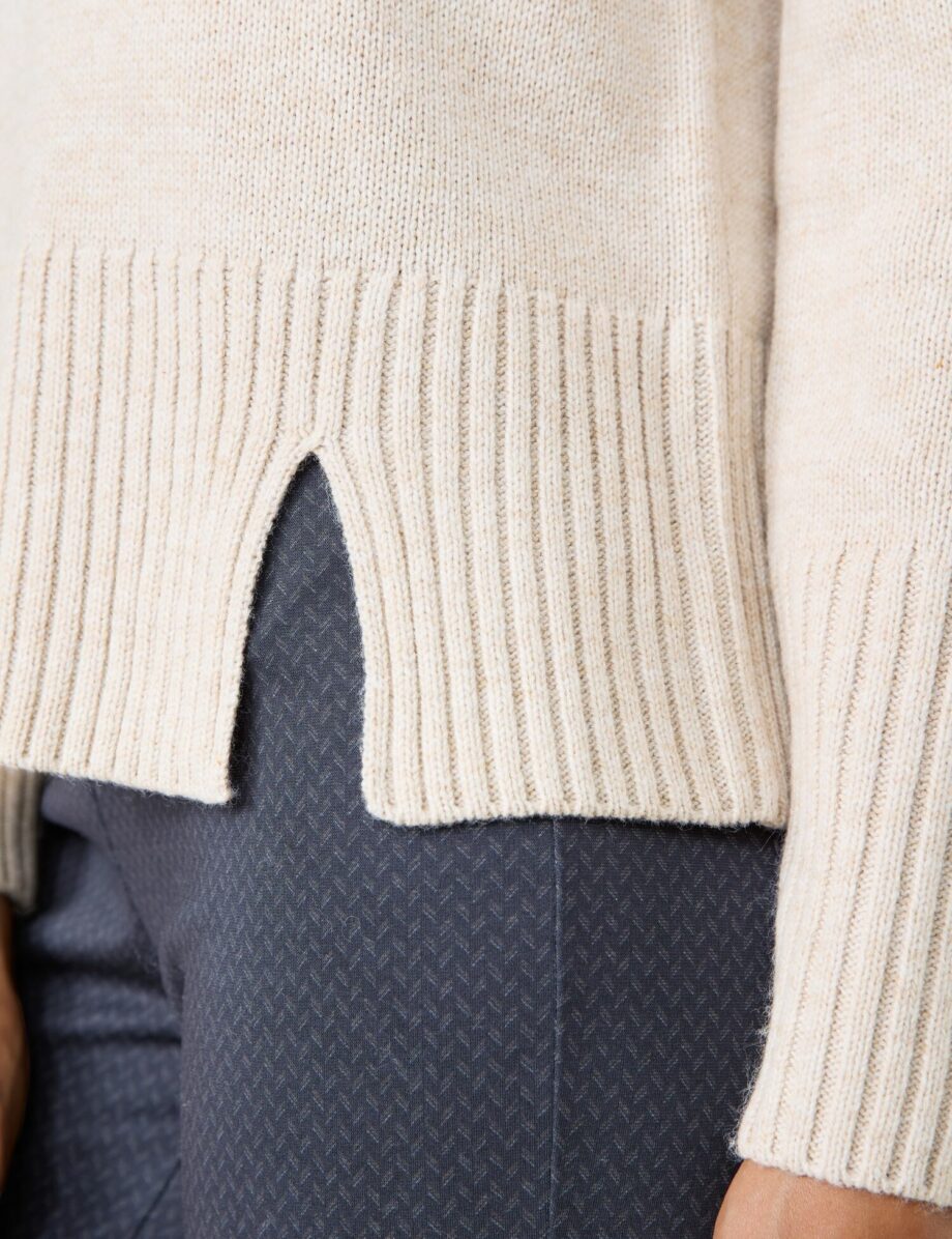 GERRY WEBER
        
          Kuscheliger Strickpullover mit Saumschlitz