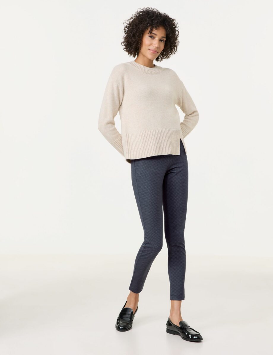 GERRY WEBER
        
          Kuscheliger Strickpullover mit Saumschlitz