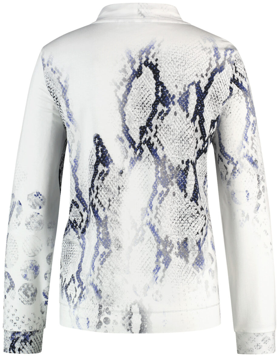 GERRY WEBER
        
          Langarmshirt mit abstraktem Animal-Print