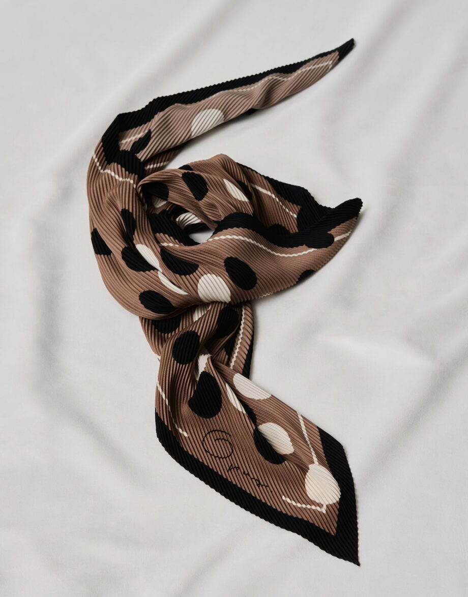 OPUS Plisseetuch AEDGY mit Print