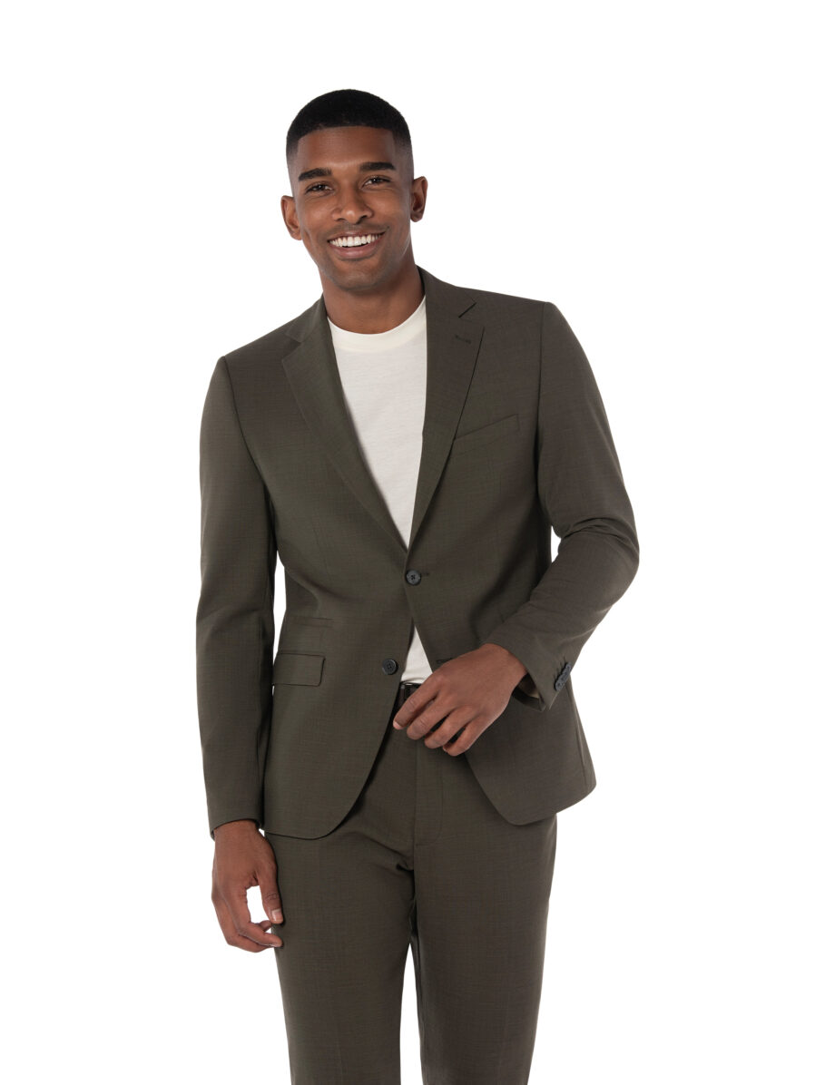 Baukastensakko #2 Slim fit Benvenuto SALVI, olive