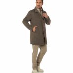 Benvenuto Mantel #4 Modern Fit CAESAR, camel