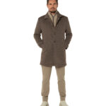Benvenuto Mantel #4 Modern Fit CAESAR, camel