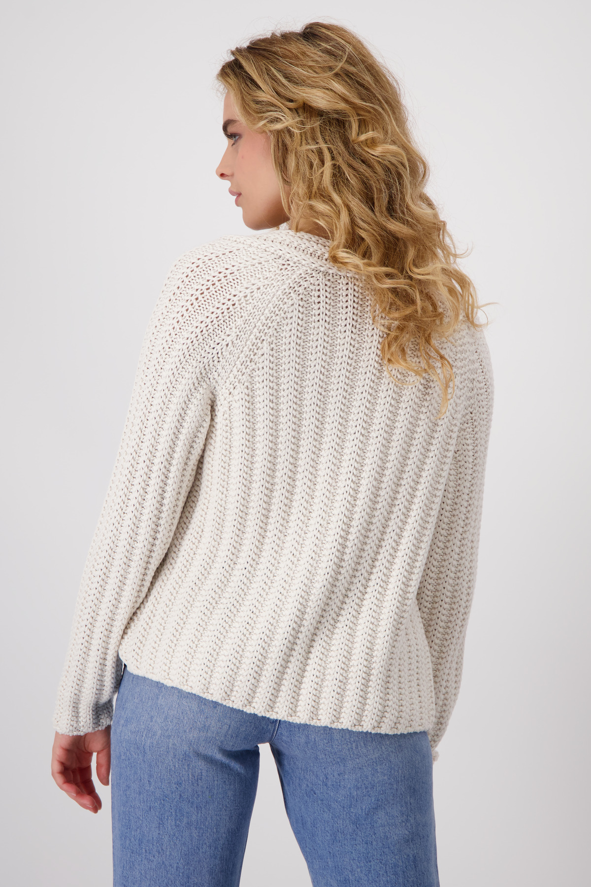 Monari Strickjacke, creamy beige