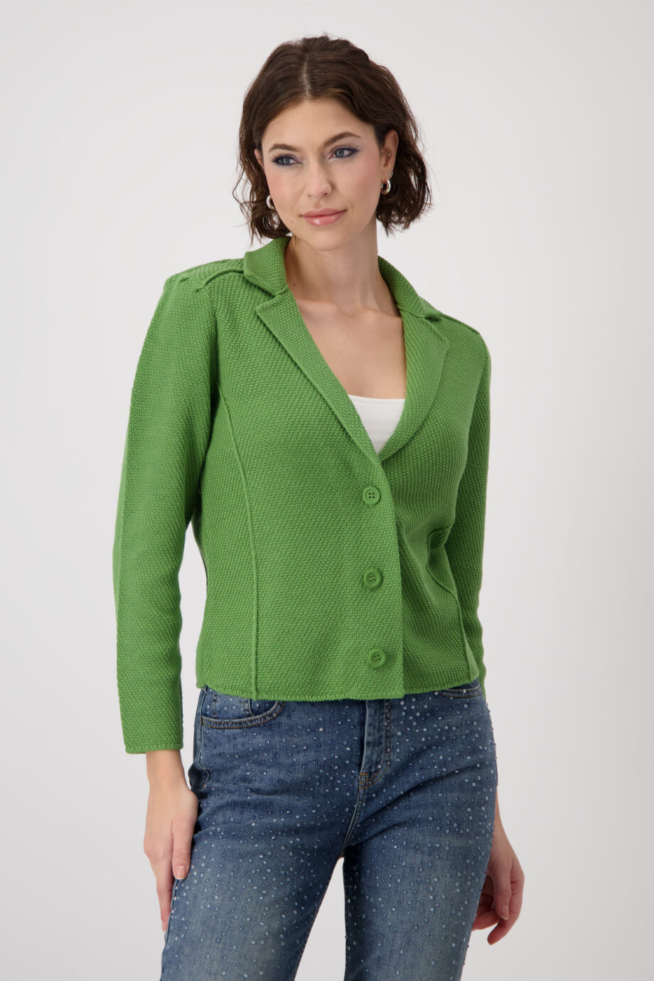 Monari Strickjacke, avocado