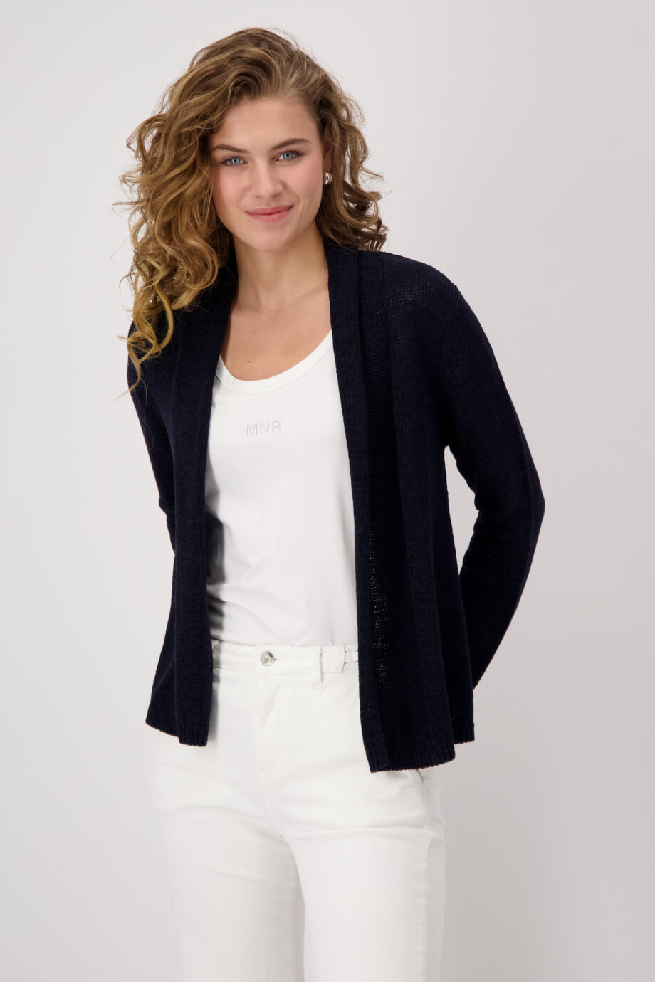 Monari Strickjacke, deep ocean