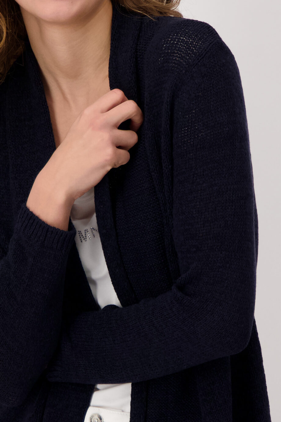 Monari Strickjacke, deep ocean