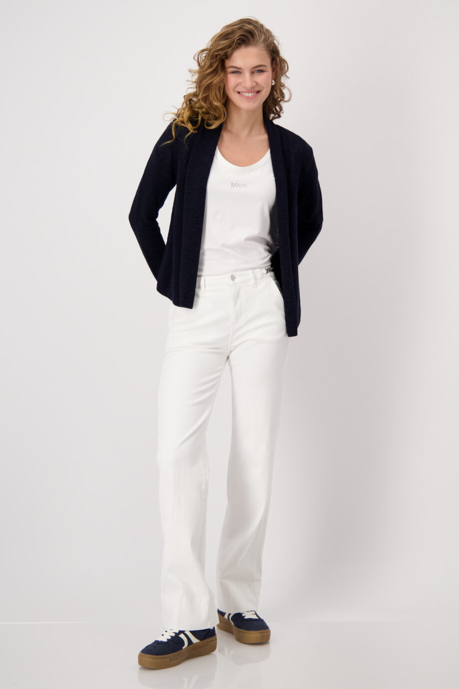 Monari Strickjacke, deep ocean