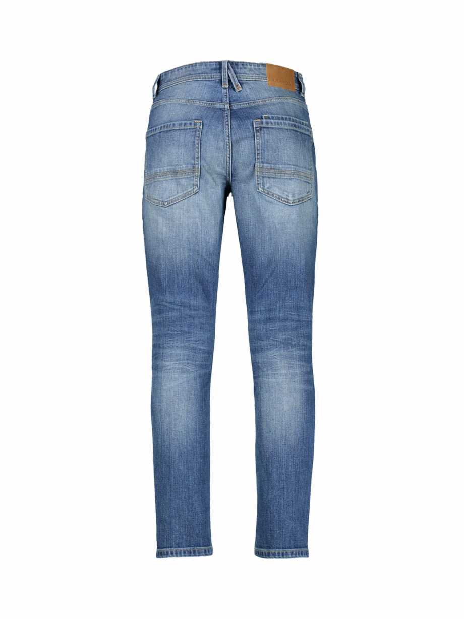 LERROS BAXTER 5-Pocket-Denim im Used-Look, RELAXED FIT, Comfort Stretch