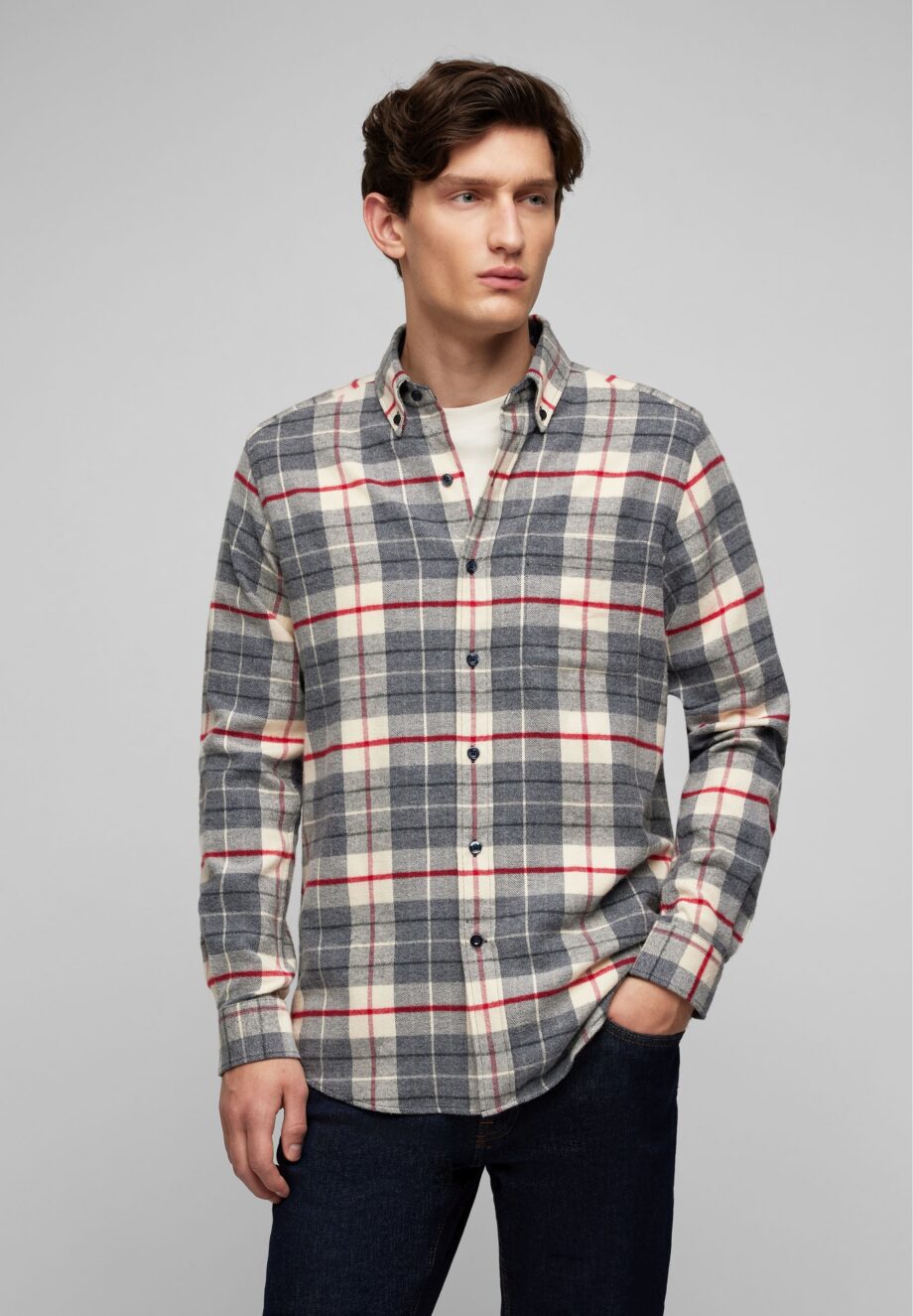 HECHTER Flanell-Karo-Hemd