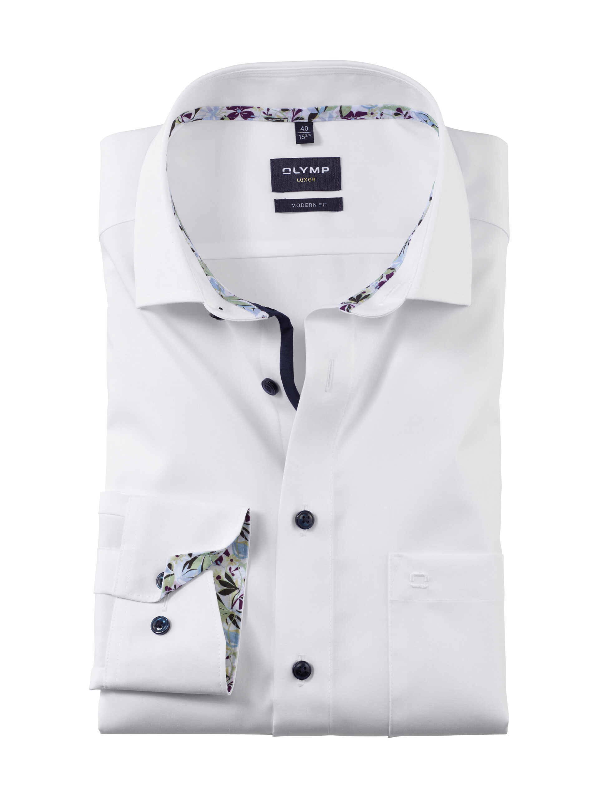 OLYMP Luxor Modern Fit Hemd weiss