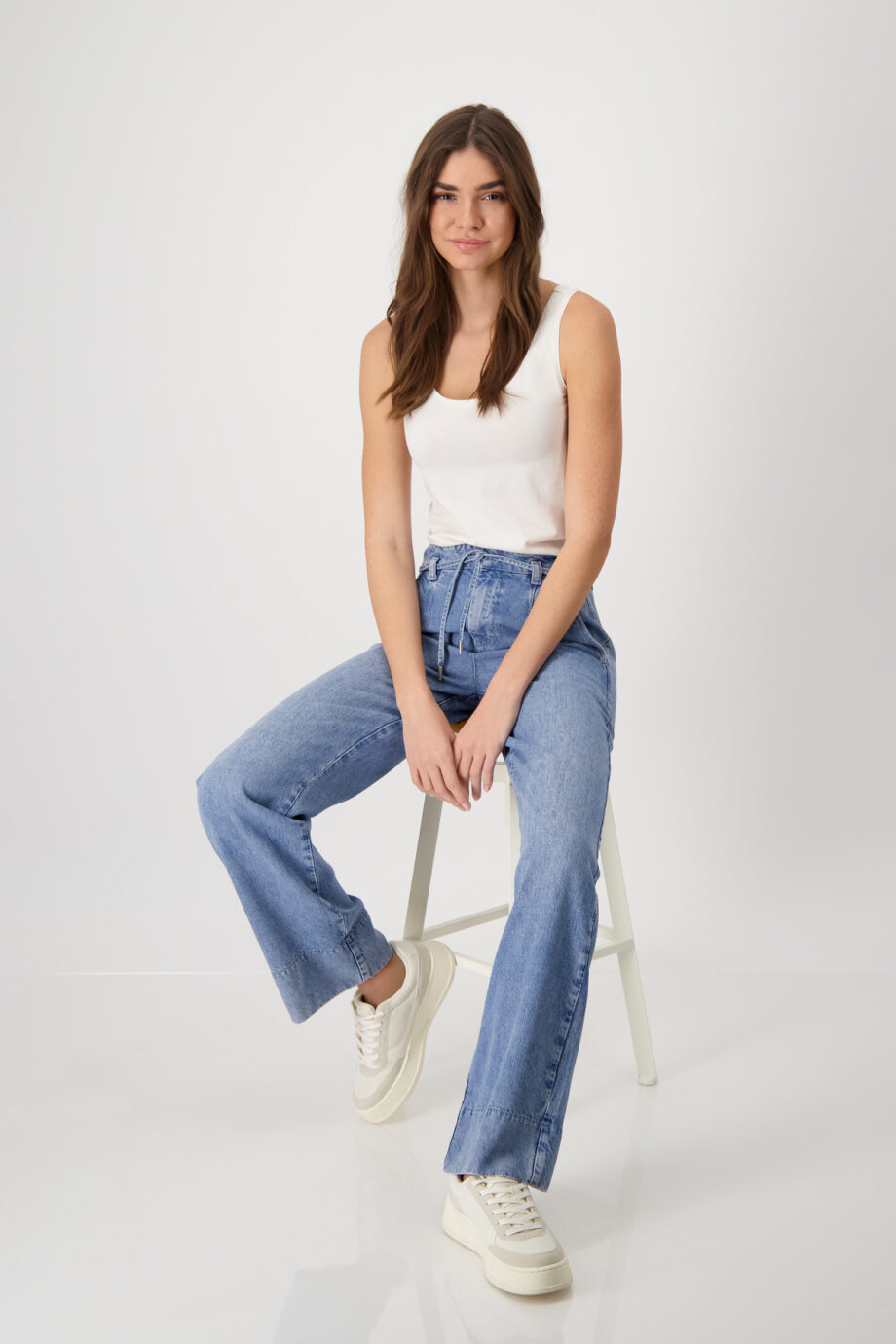 Monari Top, creamy beige