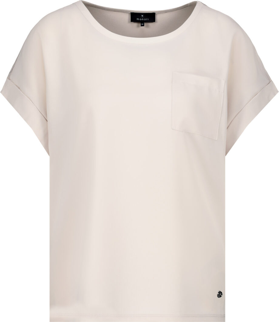 Monari Basic-Blusenshirt, warm sand