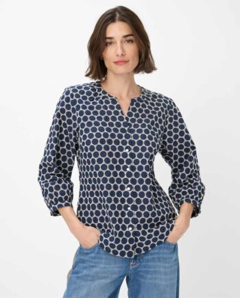 BRAX Bluse aus reiner Baumwolle Style Velia