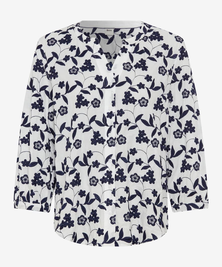 BRAX women Bluse aus reiner Baumwolle Style Velia